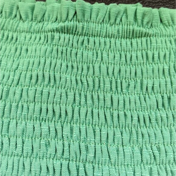 Idem Ditto Mini Skort Pull On Elastic Waist Tiered Ruffle Smocked Preppy Small - Picture 6 of 9